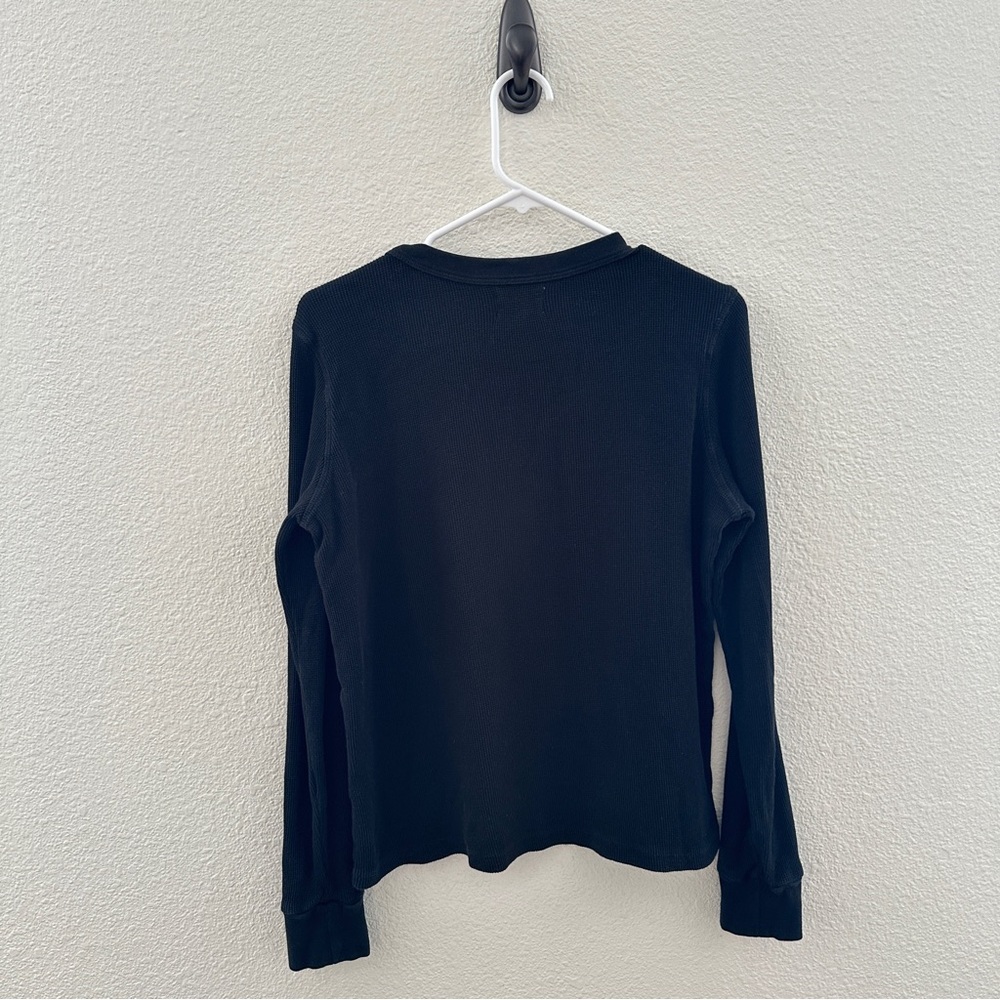 MATE the Label Black Thermal Long Sleeve Shirt - Picture 2 of 8